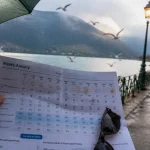 Annecy météo 14 jours : pluie et vent avant de sortir