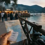 Sortir Annecy : billet et carte du lac d’Annecy au quai
