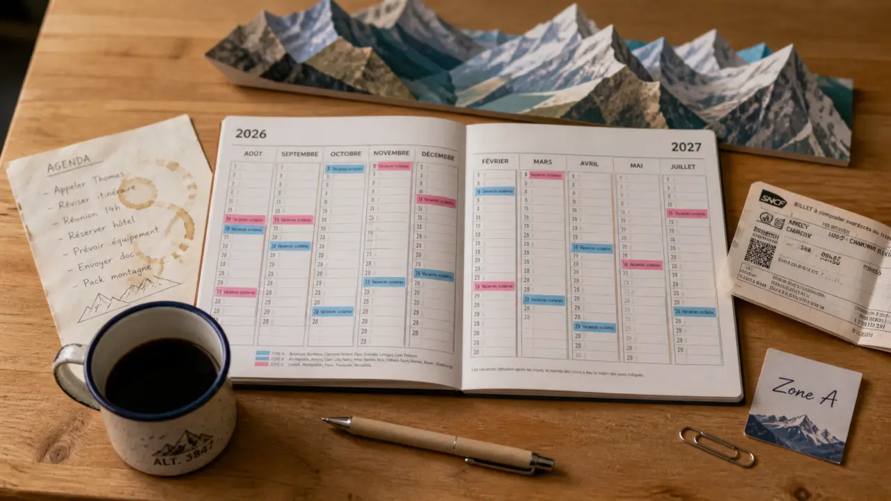 Vacances scolaires Annecy : calendrier zone A 2026-2028