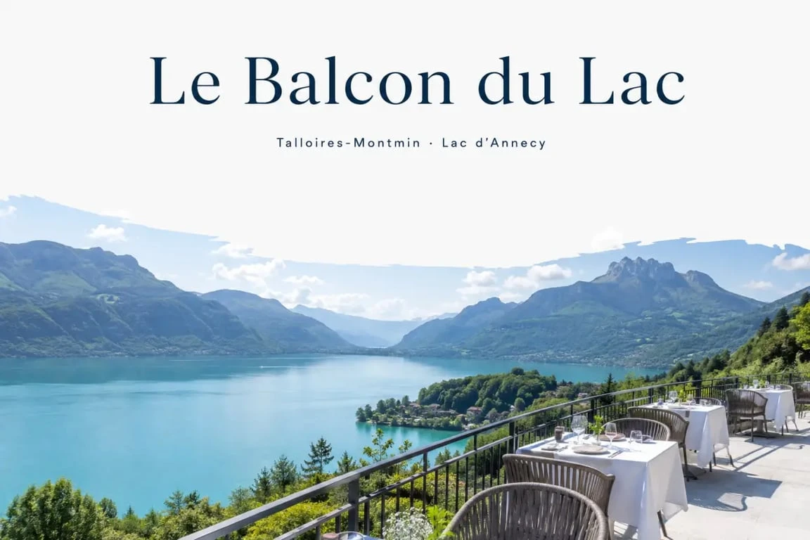 balcon du lac annecy, terrasse panoramique au-dessus du lac d’Annecy avec vue sur Talloires-Montmin