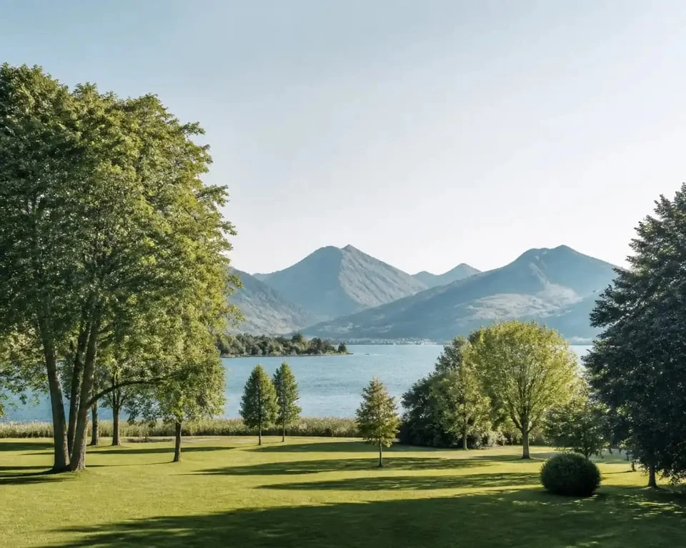 Le Pré du Lac à Saint-Jorioz au bord du lac d’Annecy