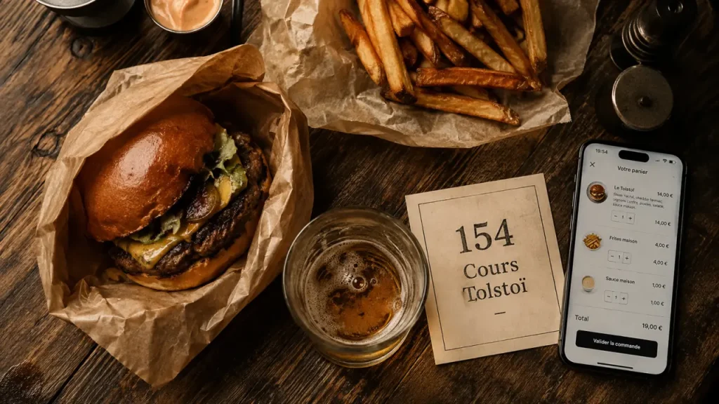 lart'isan burger Villeurbanne, 154 Cours Tolstoï