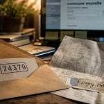 Metz Tessy code postal 74370 sur document administratif