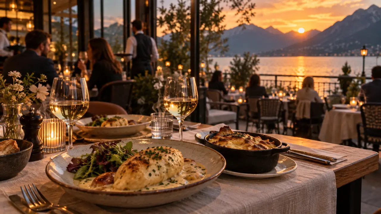 Restaurant irma annecy : brasserie au bord du lac, vue et repas