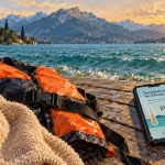 Temperature lac annecy : relevé local sur smartphone au quai