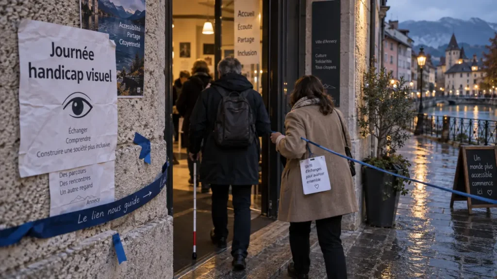 Annecy : Valentin Haüy ouvre ses portes autour du handicap visuel