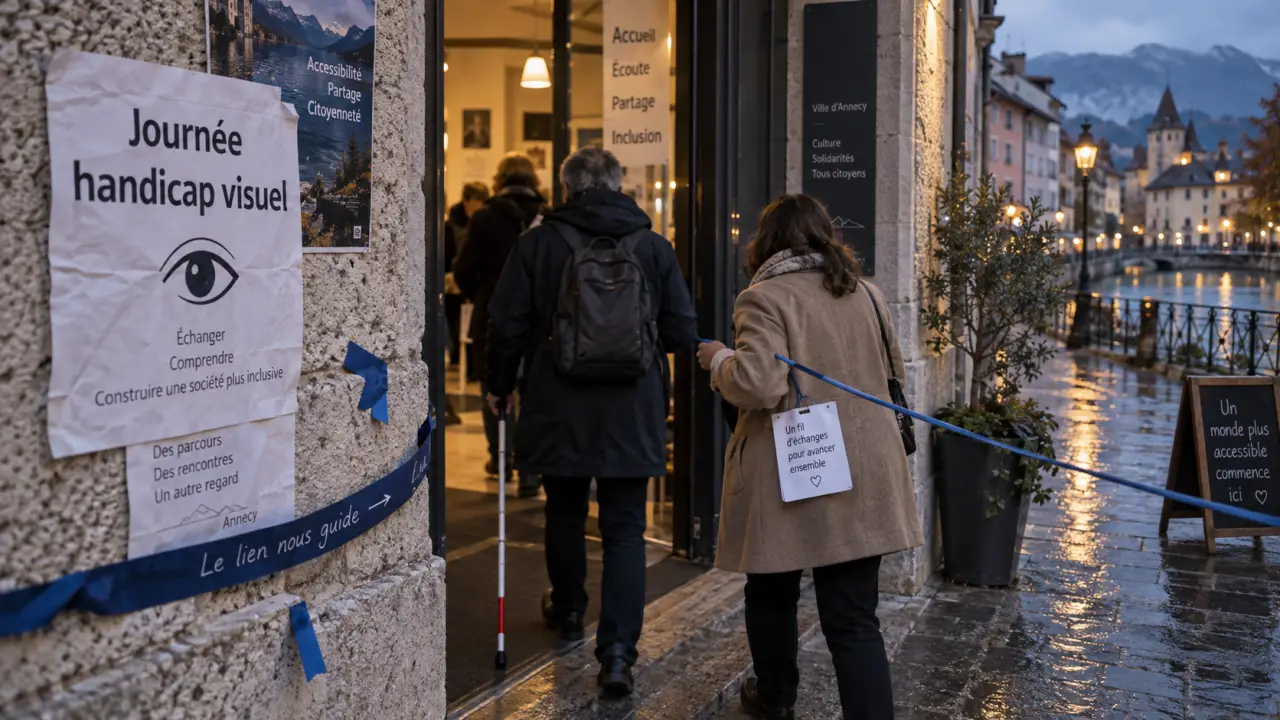 Annecy : Valentin Haüy ouvre ses portes autour du handicap visuel
