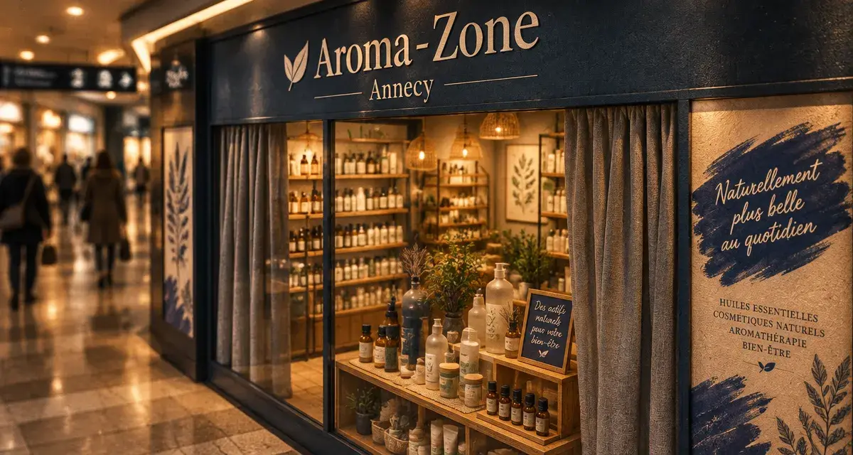 Aroma-Zone ouvre vendredi au centre commercial Courier à Annecy