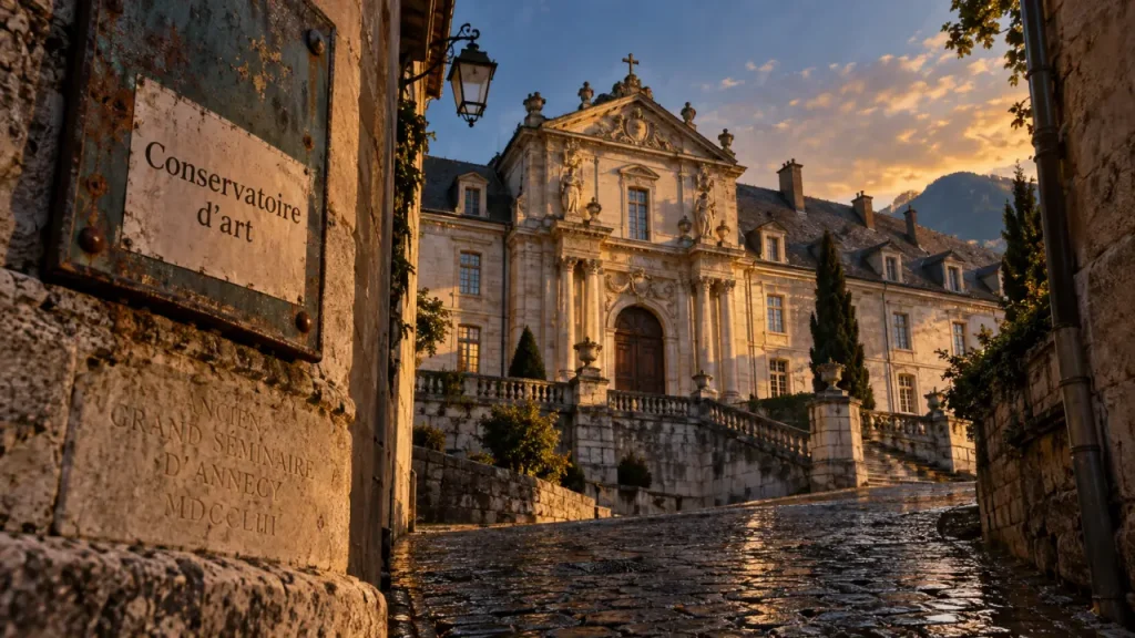 Le Conservatoire d’art et d’histoire d’Annecy, un ancien séminaire devenu lieu culturel