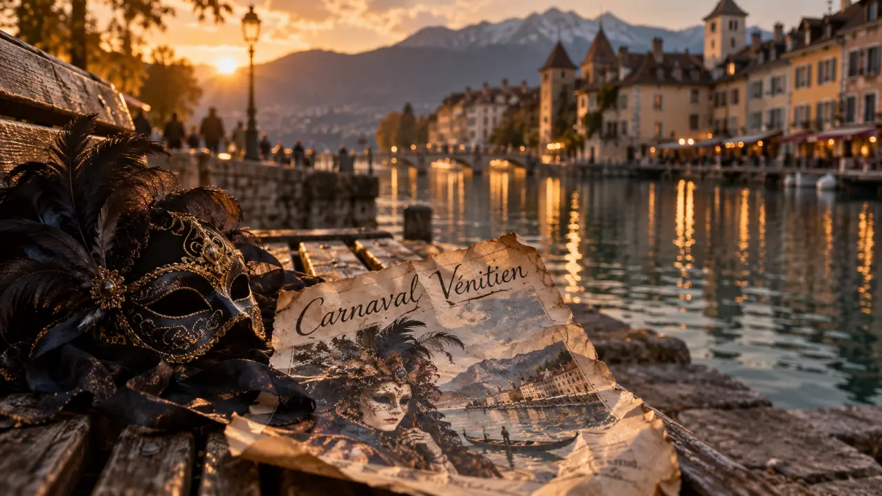 Événements annecy 2025 : Carnaval Vénitien au bord du lac d’Annecy