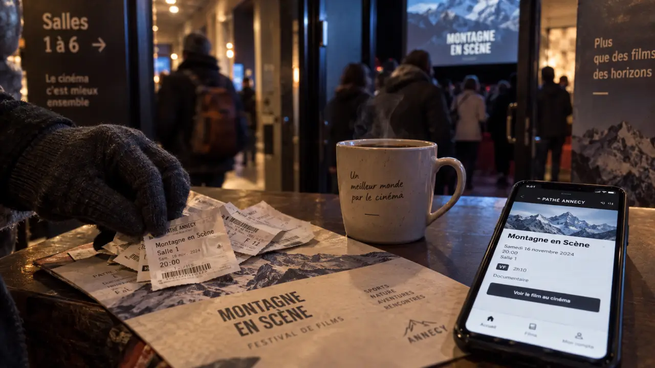Film montagne Annecy : billets et programme Montagne en Scène au cinéma