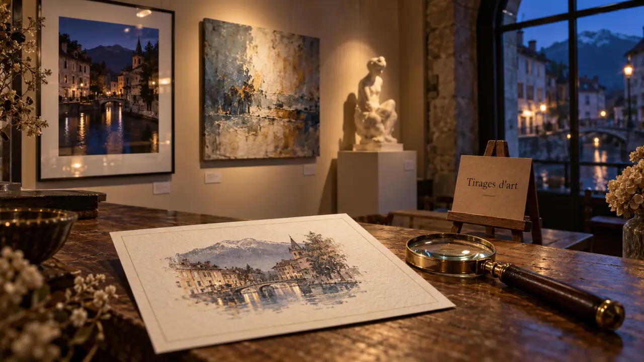 Galerie annecy art : œuvres encadrées, tirages d’art et loupe en galerie