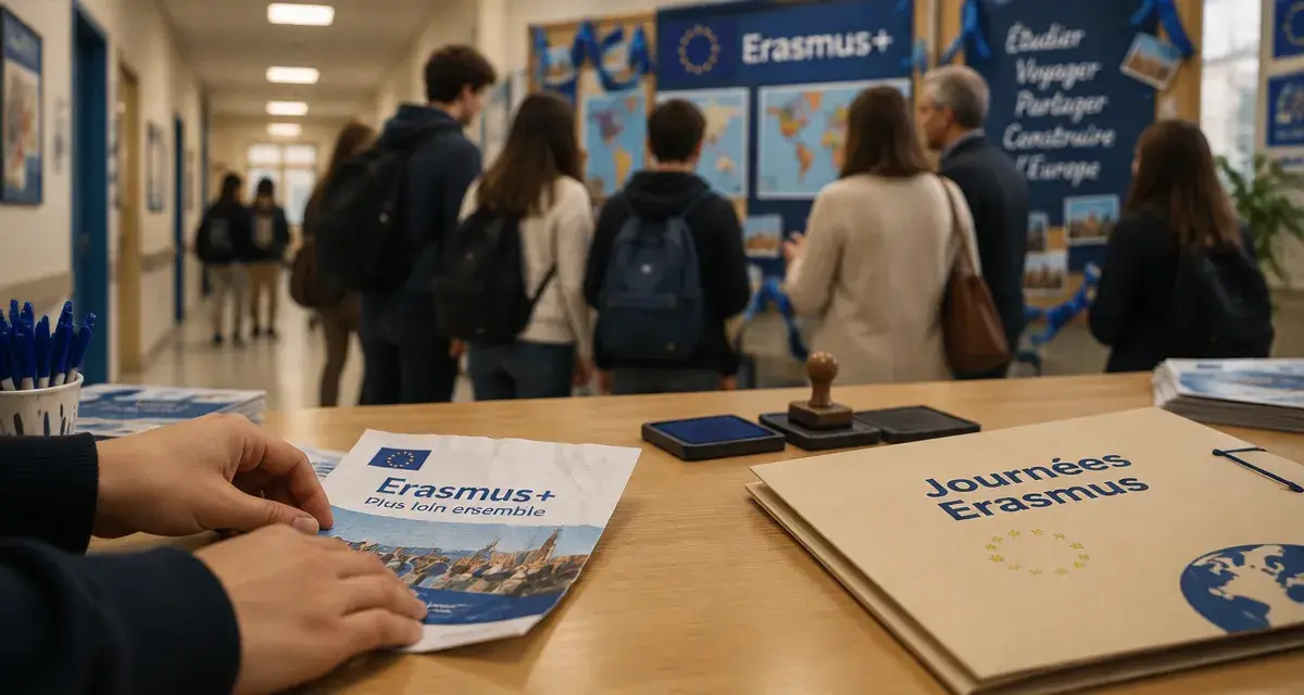 Première édition des journées Erasmus à l'école et au collège La Salle