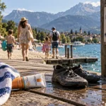 Sorties annecy et environs au lac d’Annecy, vue montagnes
